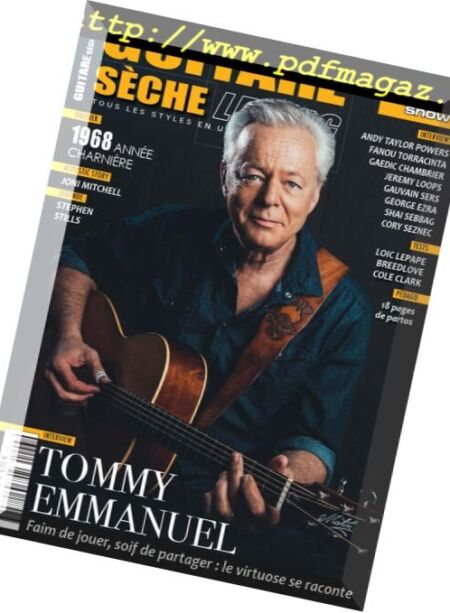 Guitare Seche, Le Mag – mars 2018 Cover