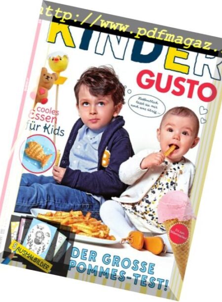 Gusto Kinder – 2018 Cover