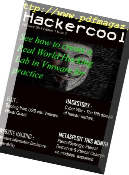 Hackercool – April 2018 Cover