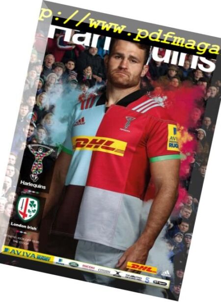 Harlequins – 1 April 2018 Cover
