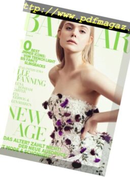 Harper’s Bazaar Germany – Mai 2018