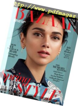 Harper’s Bazaar India – April 2018