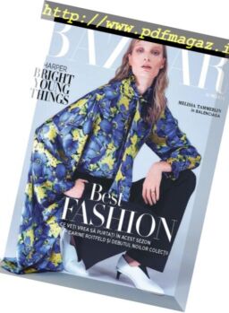 Harper’s Bazaar Romania – martie 2018