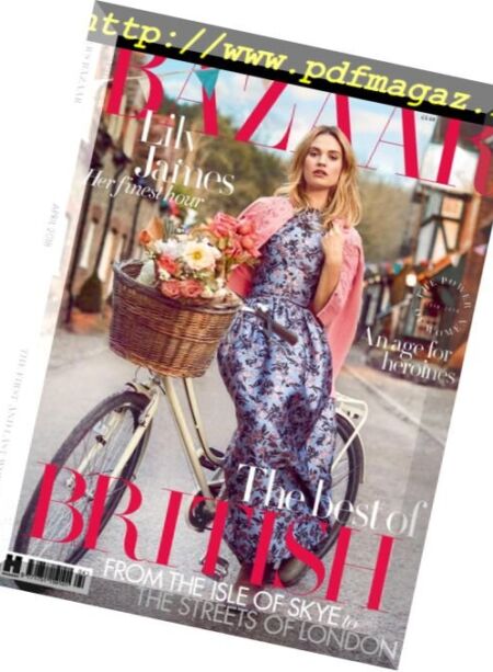 Harper’s Bazaar UK – April 2018 Cover