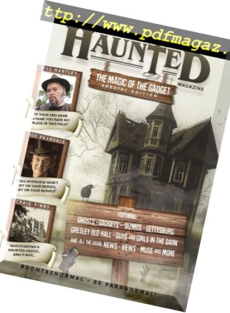 Haunted Magazine – April 2018 Cover