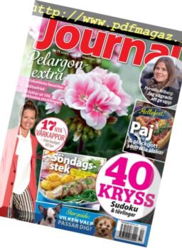 Hemmets Journal – 8 mars 2018