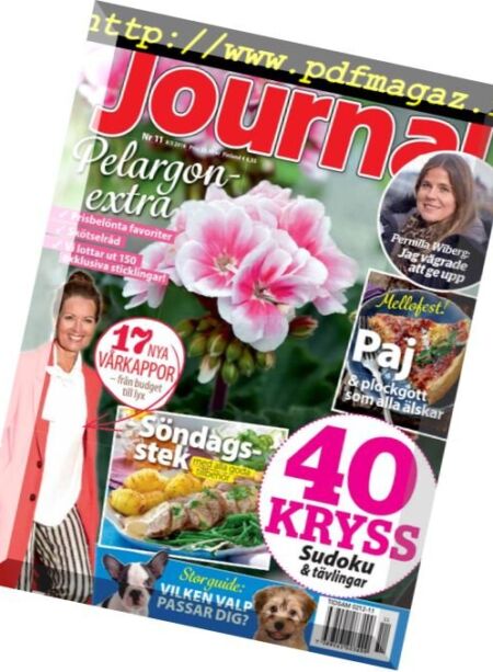 Hemmets Journal – 8 mars 2018 Cover