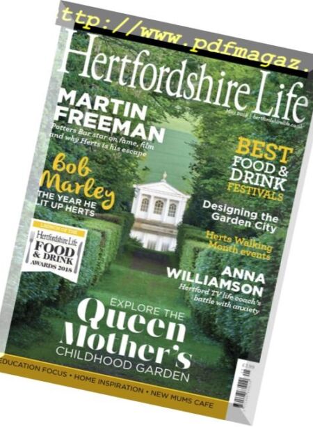 Hertfordshire Life – May 2018 Cover