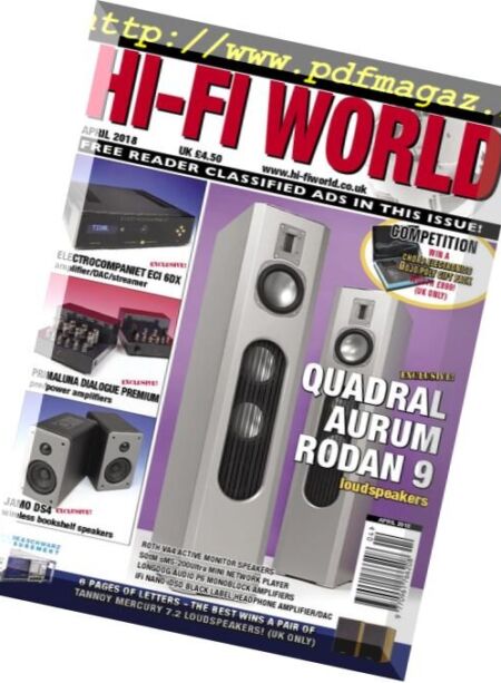 Hi-Fi World – April 2018 Cover