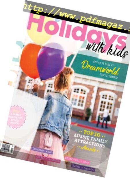Holidays with Kids – April 2018 Cover