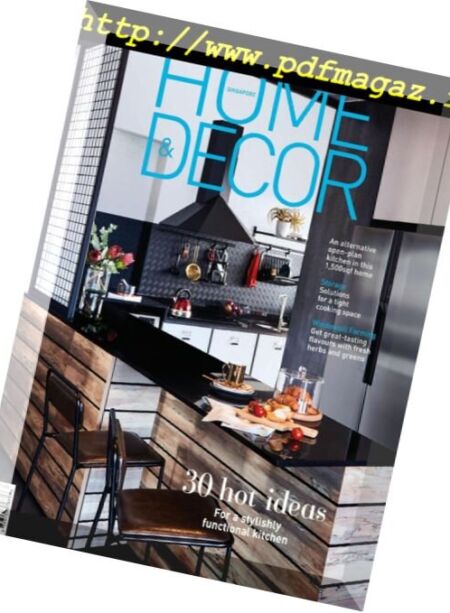 Home & Decor Singapore – March 2018 Cover