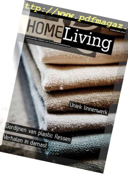 Home & Living Netherlands – Februari 2018 Cover