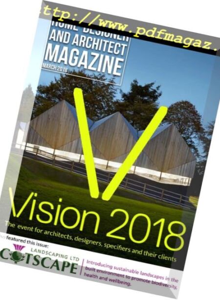 Home-Designer & Architect – March 2018 Cover