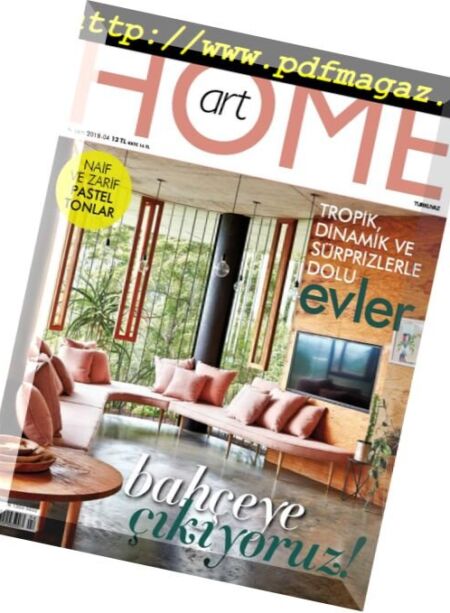 HomeArt – Nisan 2018 Cover
