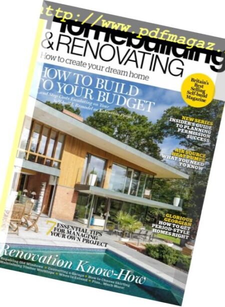 Homebuilding & Renovating – May 2018 Cover