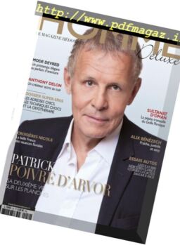 Homme Deluxe – avril 2018