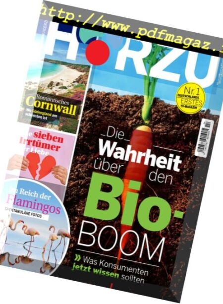 Horzu – 29 Marz 2018 Cover