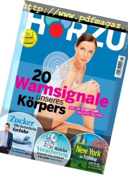 Horzu – 6 April 2018 Cover