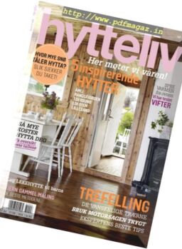 Hytteliv – april 2018