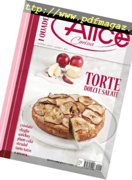 I Quaderni di Alice Cucina – N 1 2011 Cover
