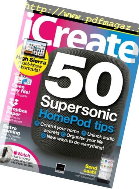 iCreate UK – April 2018 Cover