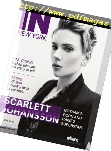IN New York – May 2018 Cover