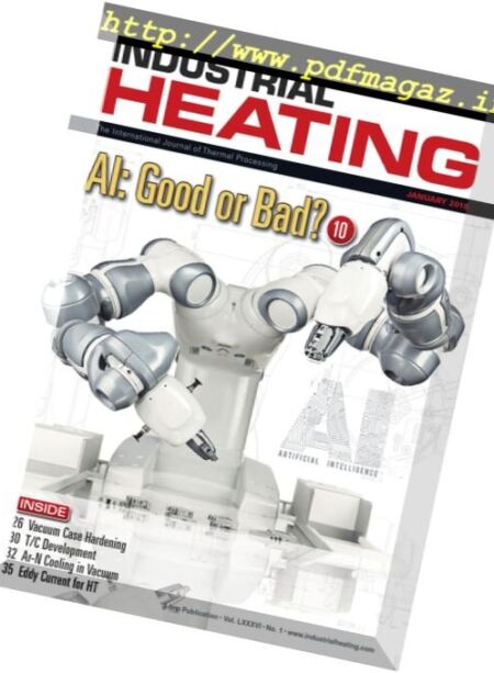 Industrial Heating – January 2018 Cover