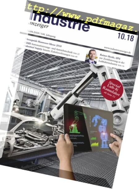 Industrie Anzeiger – 16 April 2018 Cover