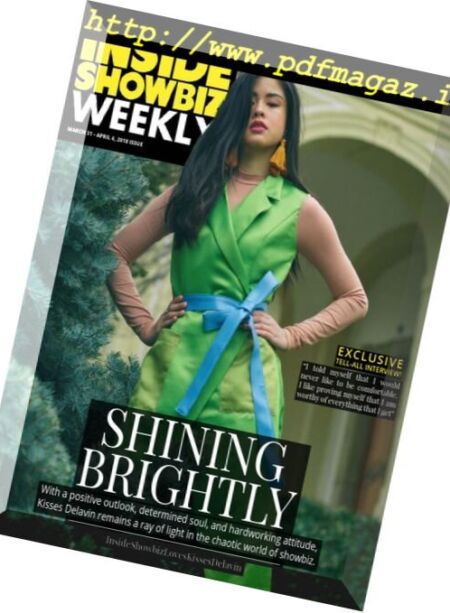 Inside Showbiz – 31 March 2018 Cover