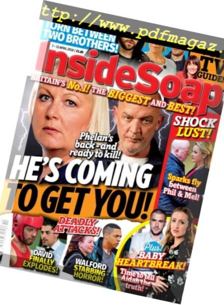 Inside Soap UK – 7 April 2018 Cover