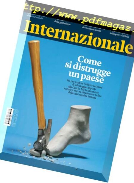 Internazionale – 16 Febbraio 2018 Cover