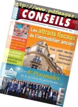 Investissement Conseils – 21 mars 2018
