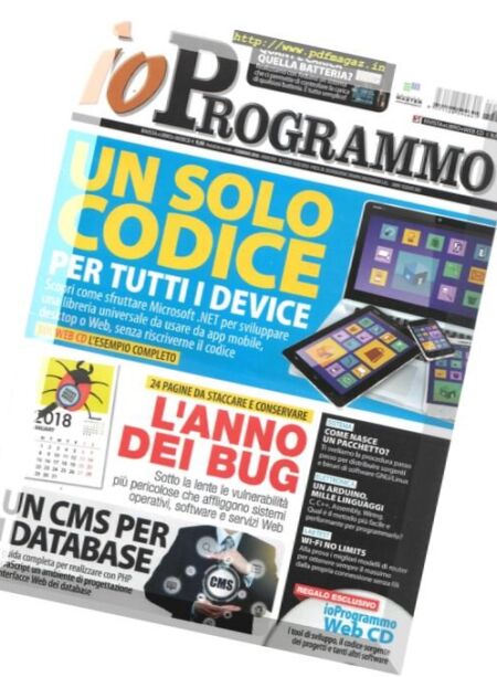 Io Programmo – Febbraio 2018 Cover