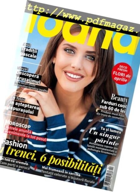 Ioana – aprilie 2018 Cover