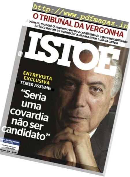 Isto E Brasil – 28 Marco 2018 Cover