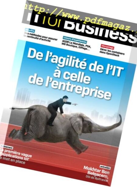 IT for Business – 13 avril 2018 Cover