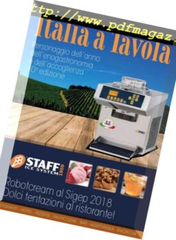 Italia a Tavola – Dicembre 2017-Gennaio 2018