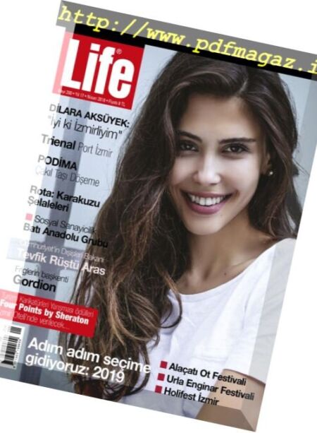 Izmir Life – Nisan 2018 Cover