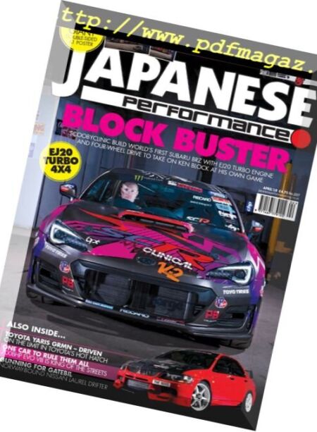 Japanese Performance – April 2018 Cover