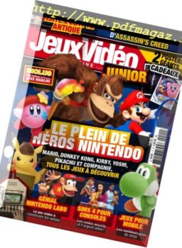 Jeux Video Magazine Junior – Fevrier-Avril 2018