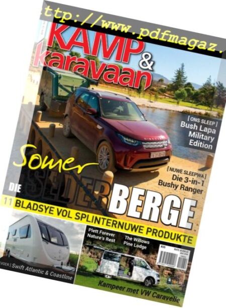 Kamp en Karavaan – April 2018 Cover