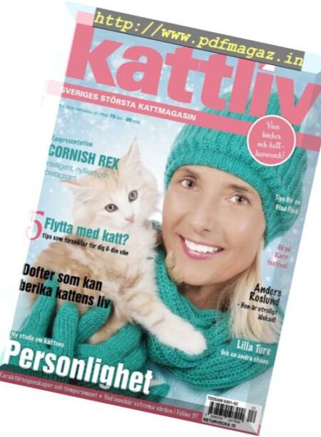 Kattliv – Nr.2, 2018 Cover