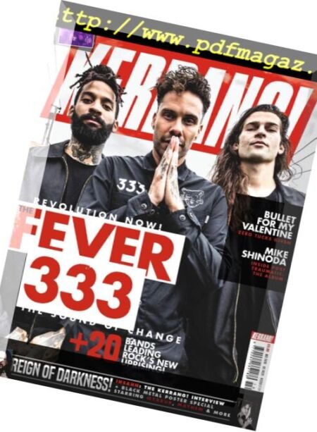 Kerrang! – 7 April 2018 Cover