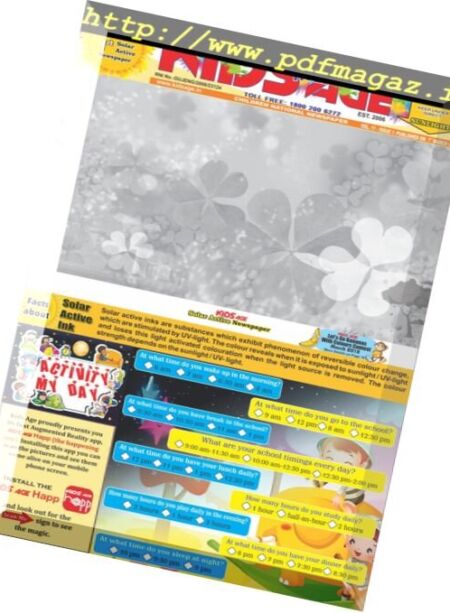 Kids Age – March 2018 Cover