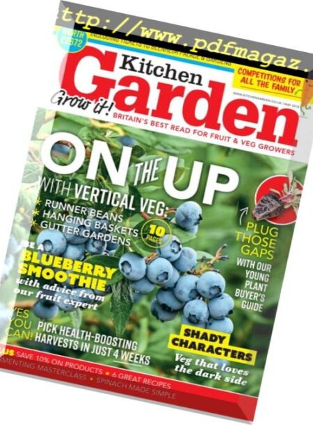Kitchen Garden – May 2018 Cover