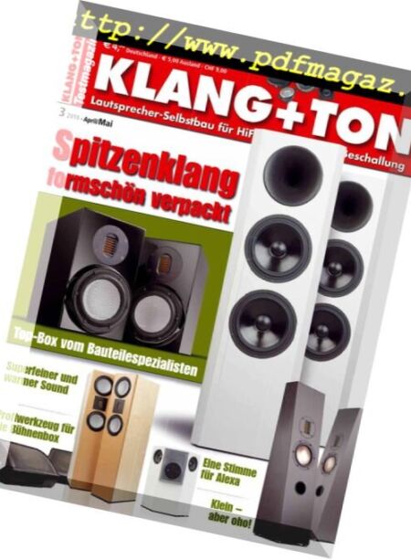 Klang & Ton – April-Mai 2018 Cover