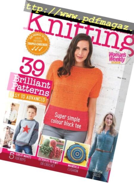 Knitting & Crochet from Woman’s Weekly – May 2018 Cover