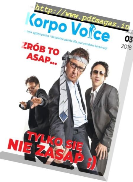 Korpo Voice – Marzec 2018 Cover