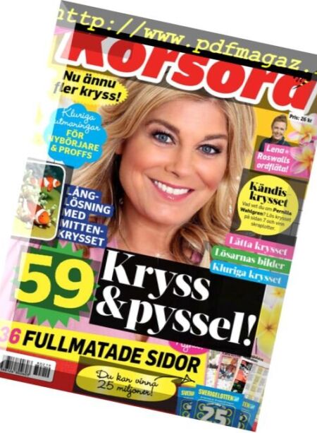 Korsord – 19 februari 2018 Cover