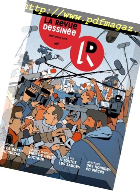 La Revue Dessinee – mars 2018 Cover
